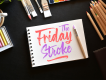 The Friday Stroke Font