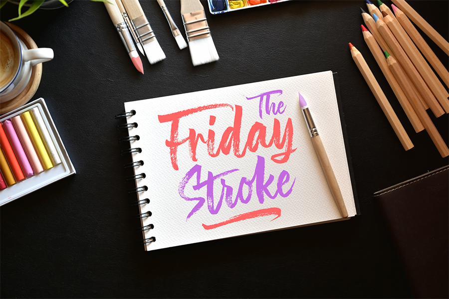 The Friday Stroke Font