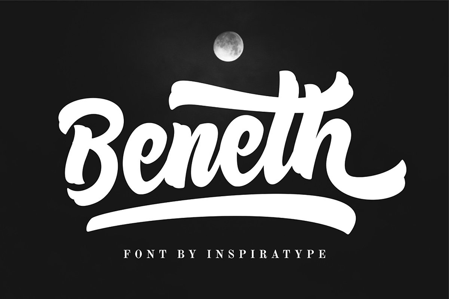 Beneth Handlettering Script
