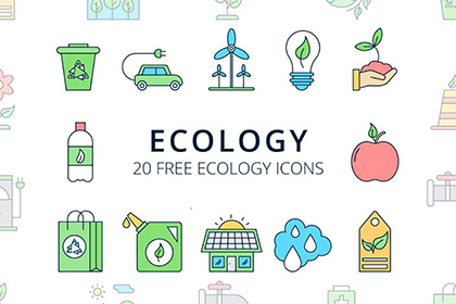 Ecology Vector Free Icon Set