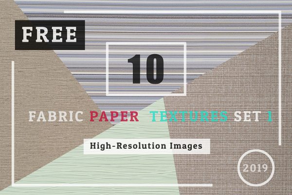10 Free Fabric Paper Textures