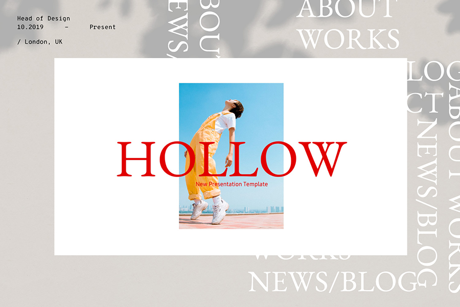 Hollow Presentation Template
