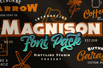 Magnison Font Free Demo