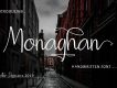 Monaghan Handlettering Font