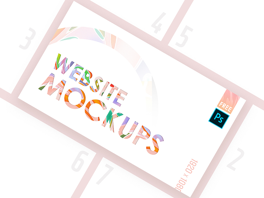 High-Quality Web Mockup Pack