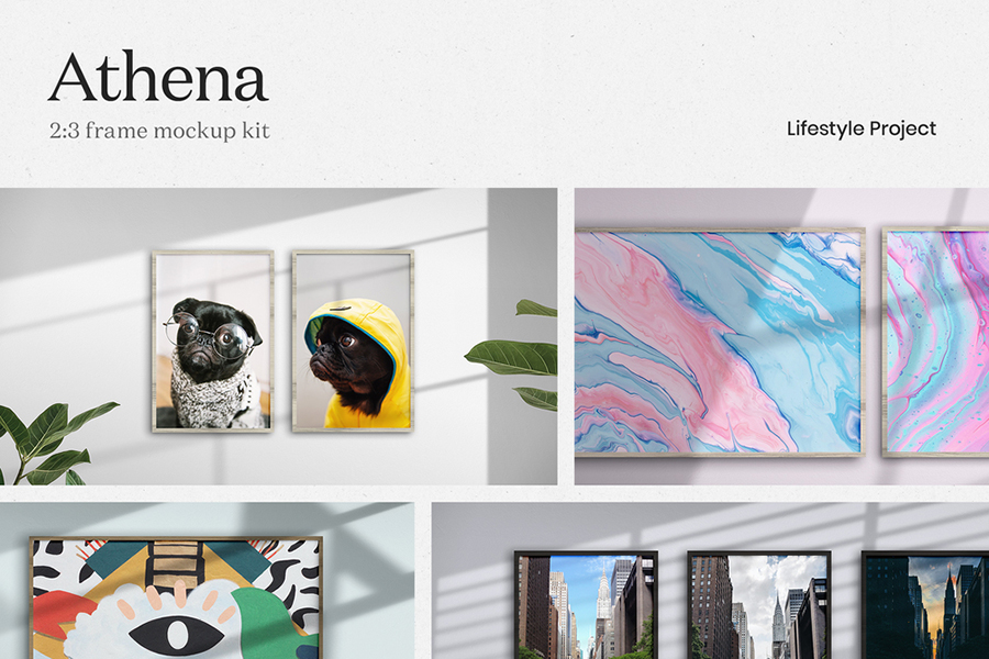 Athena – Frame Mockup Kit