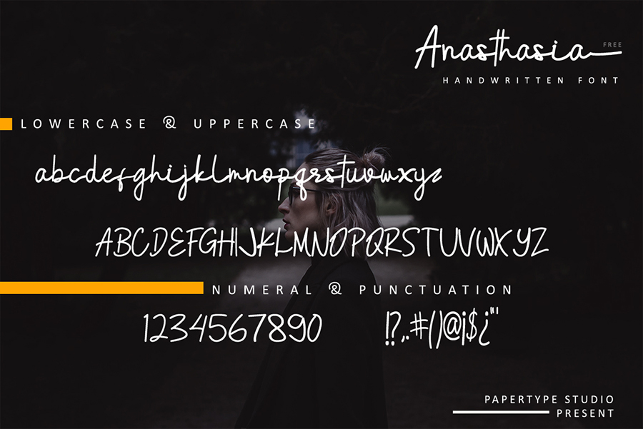 Anasthasia Handlettering Script Font
