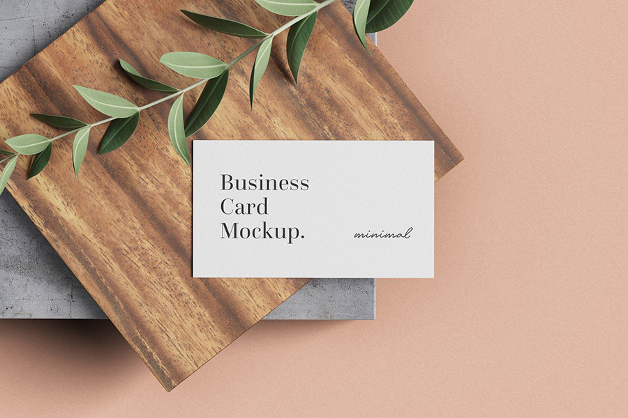 Modern Business Card Mockup 2