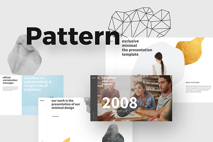 patterns for presentation