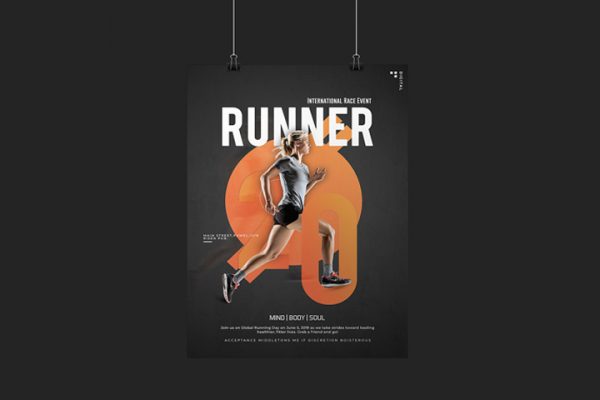 Free Sports Event Poster Template
