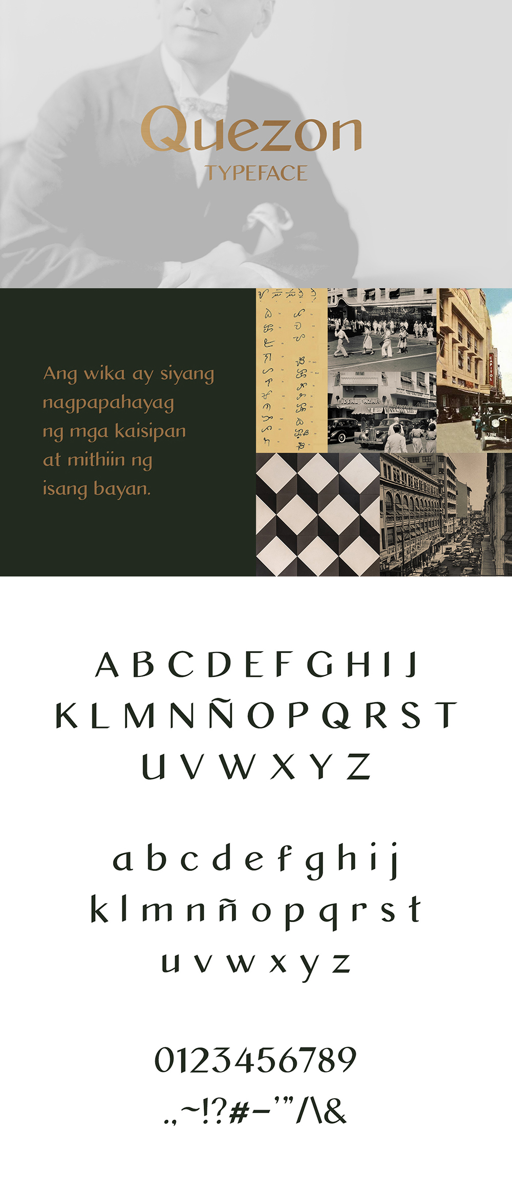 Quezon Sans Free Typeface