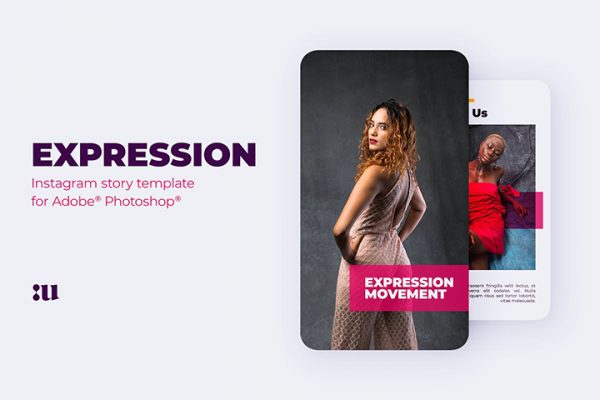 Expression Instagram Story Template