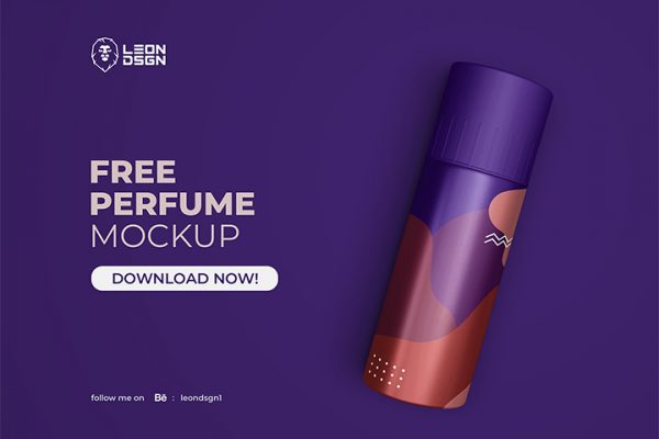 Free Demo Perfume Mockup