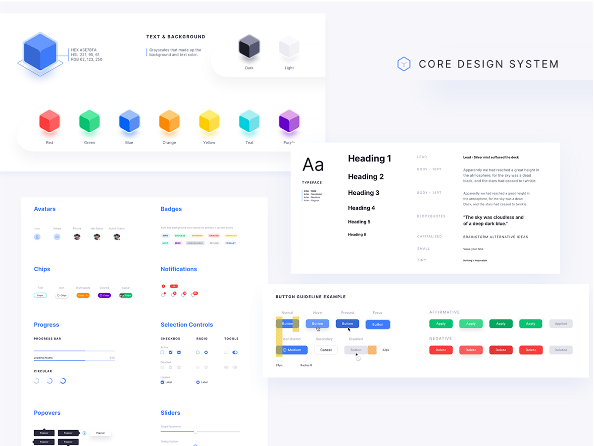 The Best Free Sketch Design System 2023 - ThemeSelection