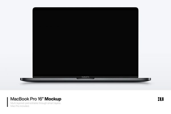 Free Demo MacBook Pro 16-inch Mockup