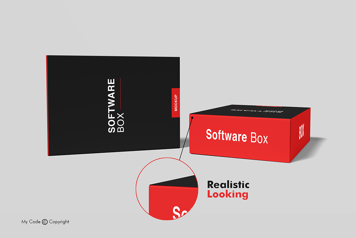 Download Free Realistic Box Mockup - Free Design Resources