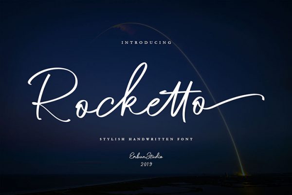 Rocketto Stylish Handwritten