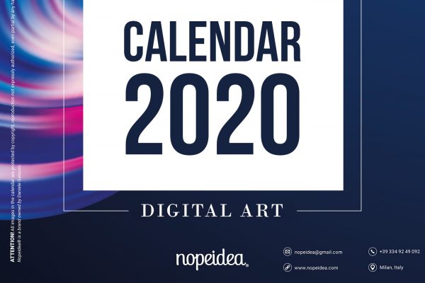 Free Digital Art Calendar 2020