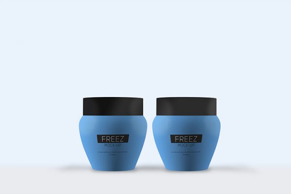 Free – Cosmetics Containers Mockup