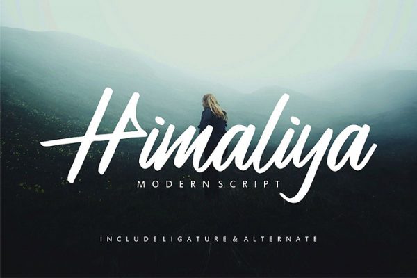 Free Himaliya Script Font