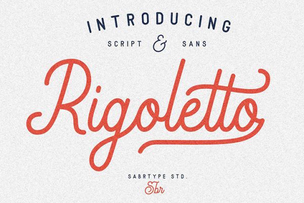 Free Rigoletto Script Font