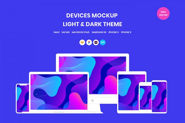 Free Vector Devices Mockup