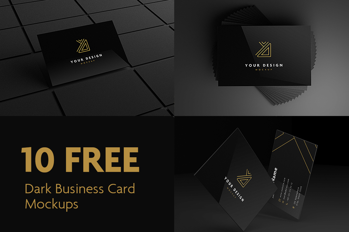 Business Card Mockup Template Free Easy Edited