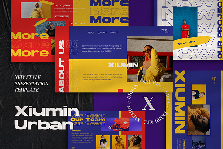 Free Xiumin Urban Presentation Template – Free Design Resources