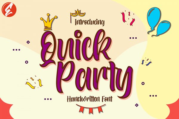 Free Quick Party Script Font