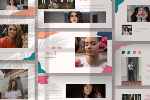 Feminim Brand - Free Presentation Template
