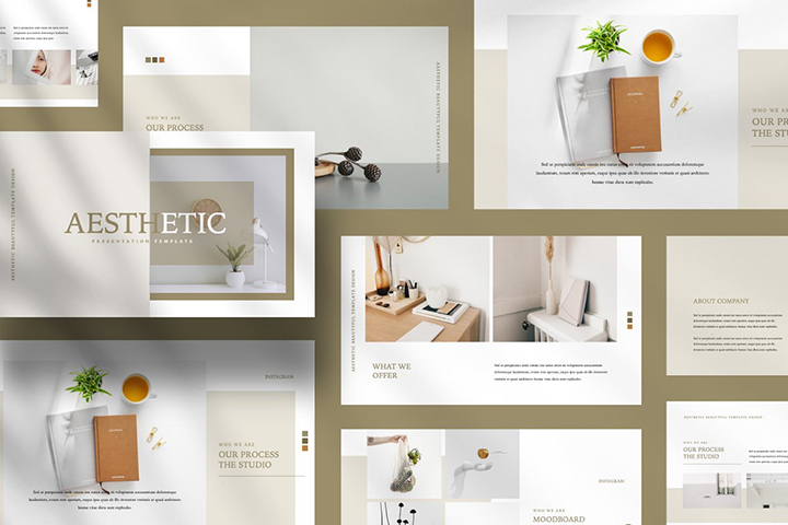 Free Aesthetic Powerpoint Template – Free Design Resources