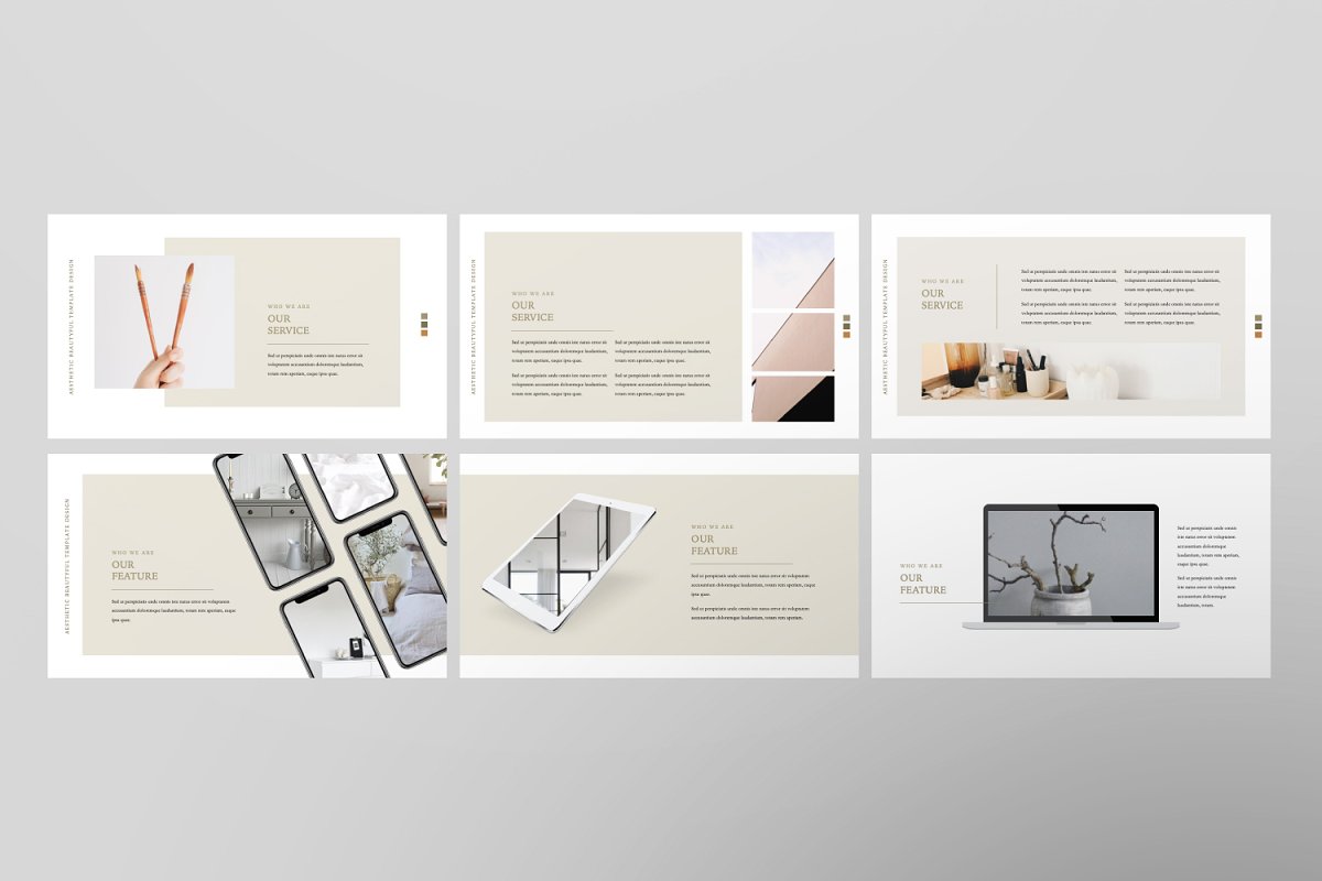 ppt presentation templates free download aesthetic