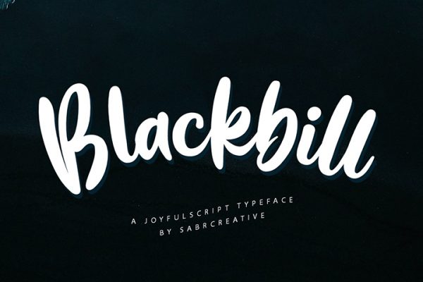 Free Blackbill Script Font