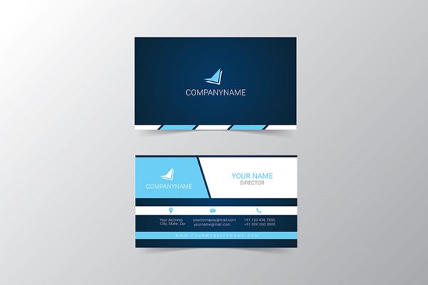 Free Corporate Clean Business Card