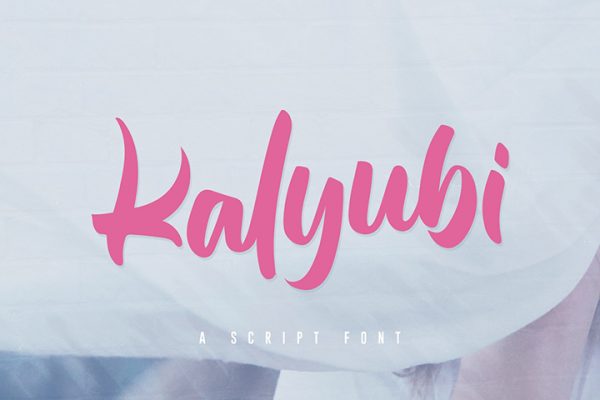 Free Kalyubi Script Font