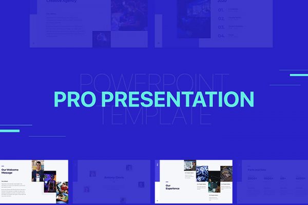 Pro Presentation Smooth Animated Template