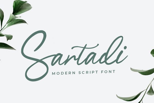 Sartadi - Free Beautiful Script Font