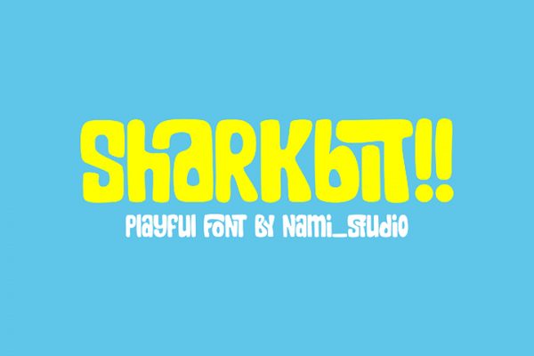 Free Demo Sharkbit Display Font