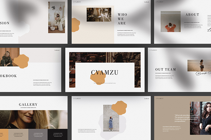 Free Cvamzu Presentation Template – Free Design Resources