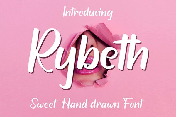 Free Rybeth Hand-Drawn Font