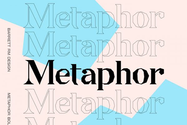 Metaphor Free Display Font