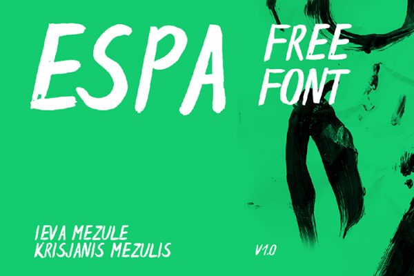 Espa Brush Free Typeface