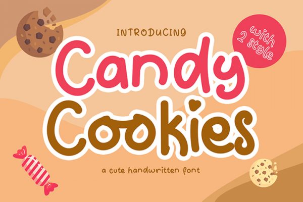 Free Demo Candy Cookies Display Font