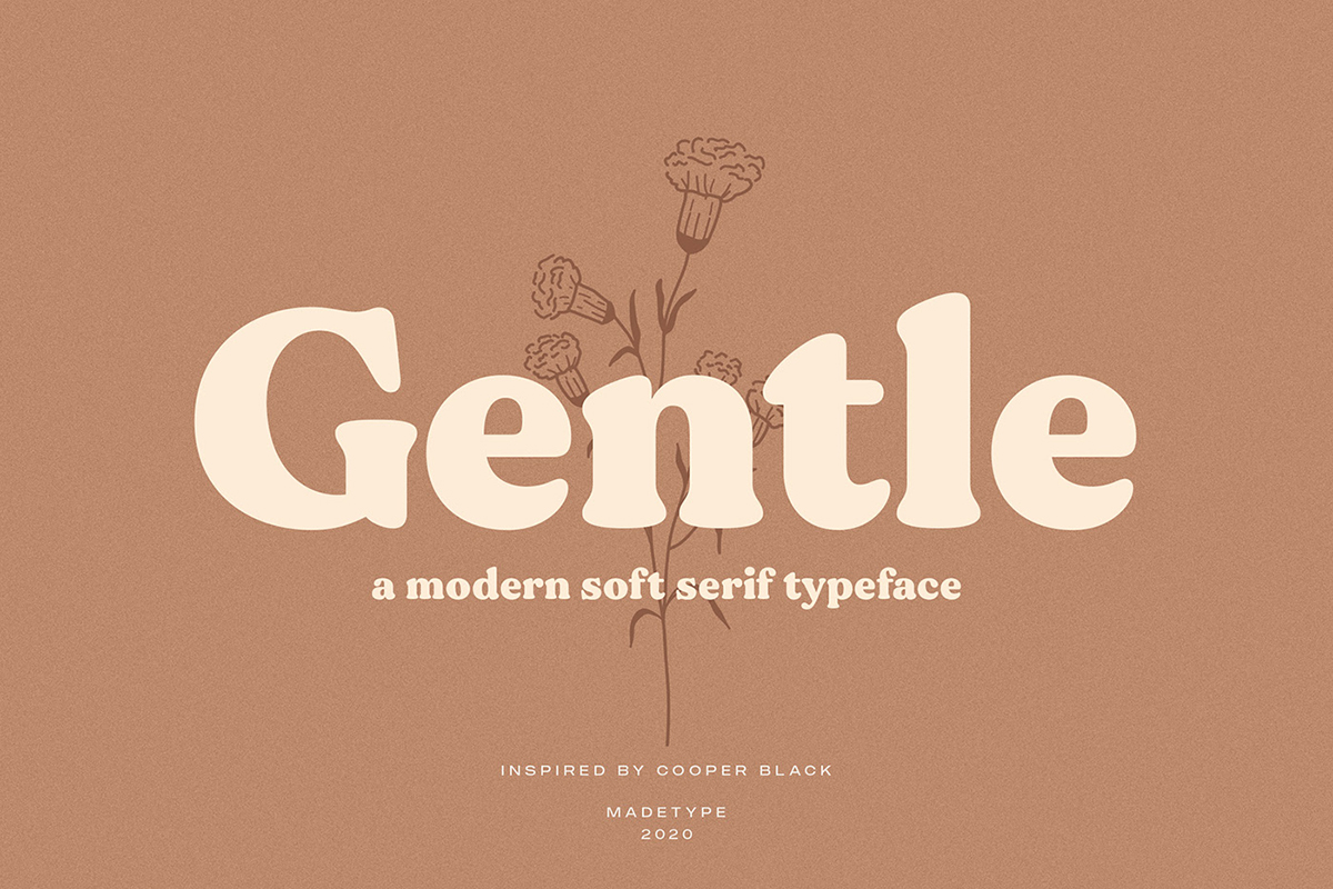 Gentle Modern Serif Typeface – Free Design Resources