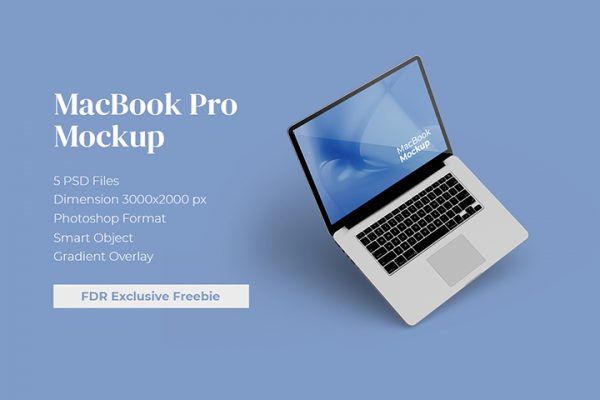 Macbook Pro Free Mockup
