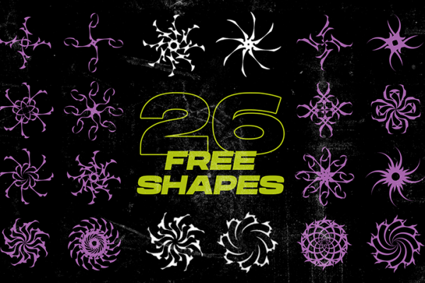 26 Free Blade Shapes