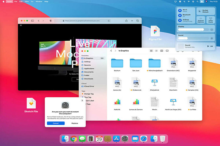 MacOS Big Sur Free UI Kit Free Design Resources MacOS Big Sur Free UI Kit Free Design Resources