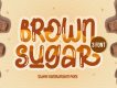 Brown Sugar Display Font