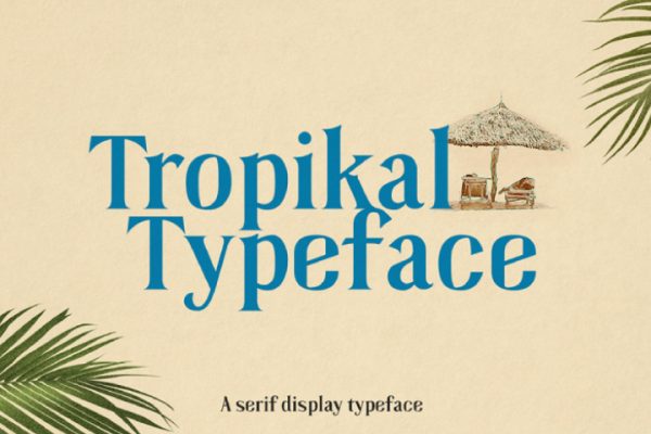 Tropikal Display Serif Font