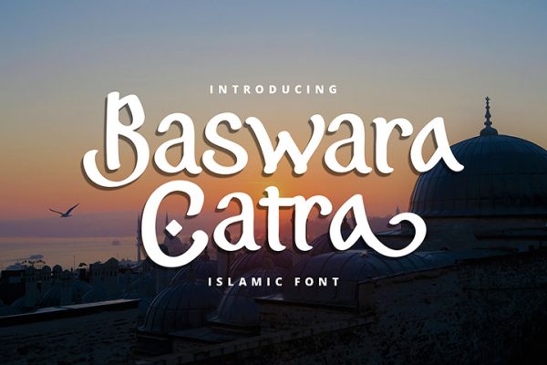 Baswara Catra Display Font